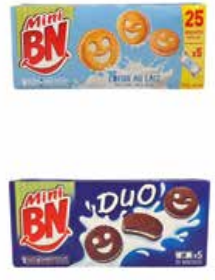 Pladis BN Mini Milk & Mini Duo